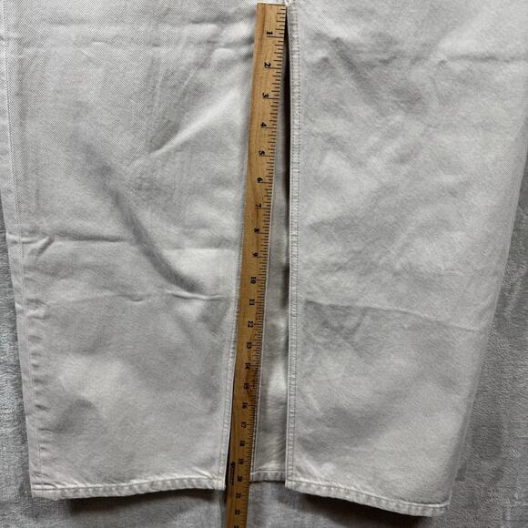 Abercrombie & Fitch NEW Women Denim Jean Midi Skirt Sz 29/8 High Rise Front Slit - Picture 10 of 12